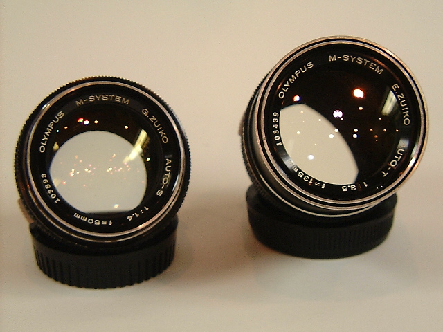 Jaap's 50mm f1.4 and 135mm f3.5