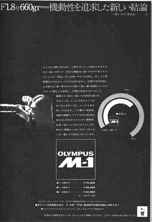 Japanese M-1 Advertisment